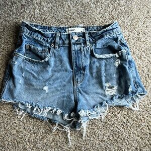 Size 03 garage denim festival shorts